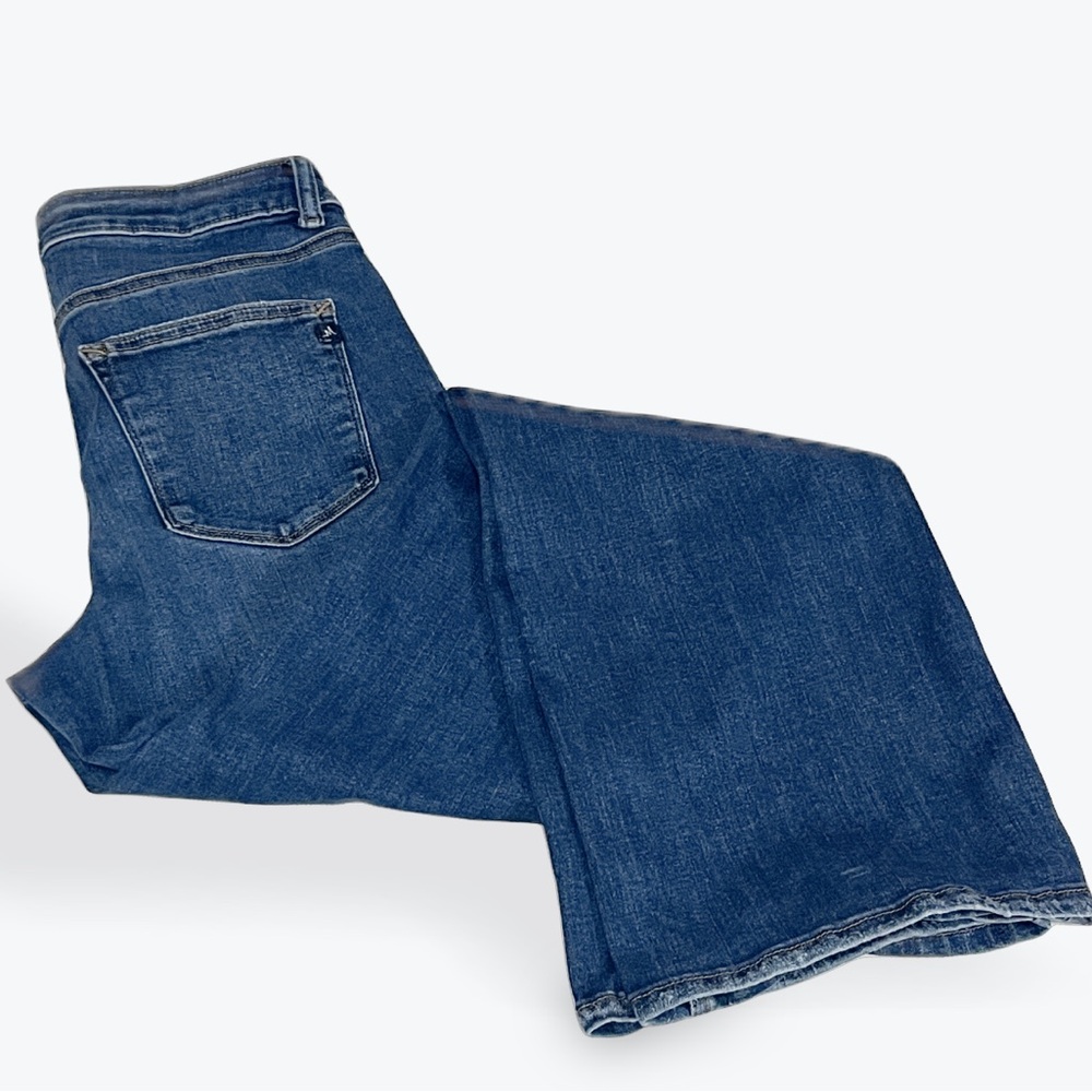 Maurices Classic Blue Women's High Rise Flare Jeans - Picture 2 of 9